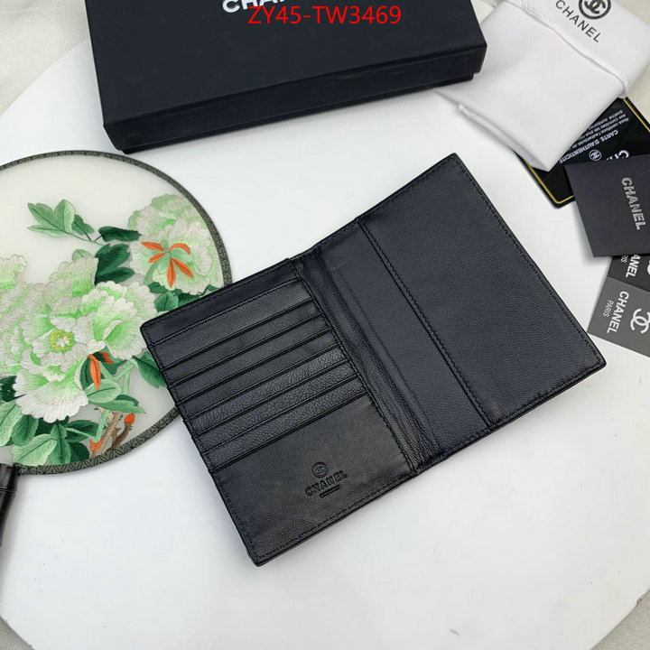 Chanel Bags(4A)-Wallet-,ID: TW3469,$: 45USD