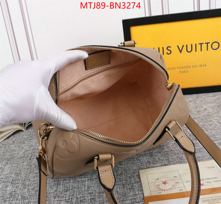 LV Bags(4A)-Speedy-,high quality happy copy ,ID: BN3274,$: 89USD