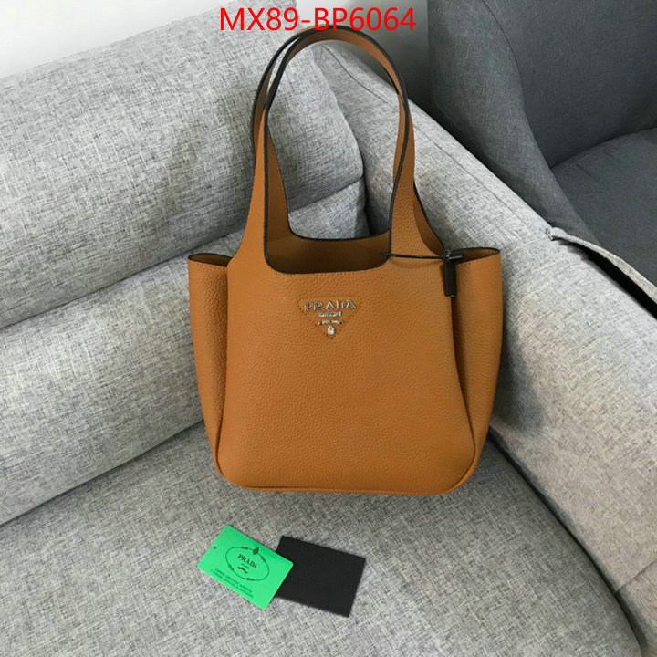 Prada Bags(4A)-Handbag-,the best ,ID: BP6064,$: 89USD