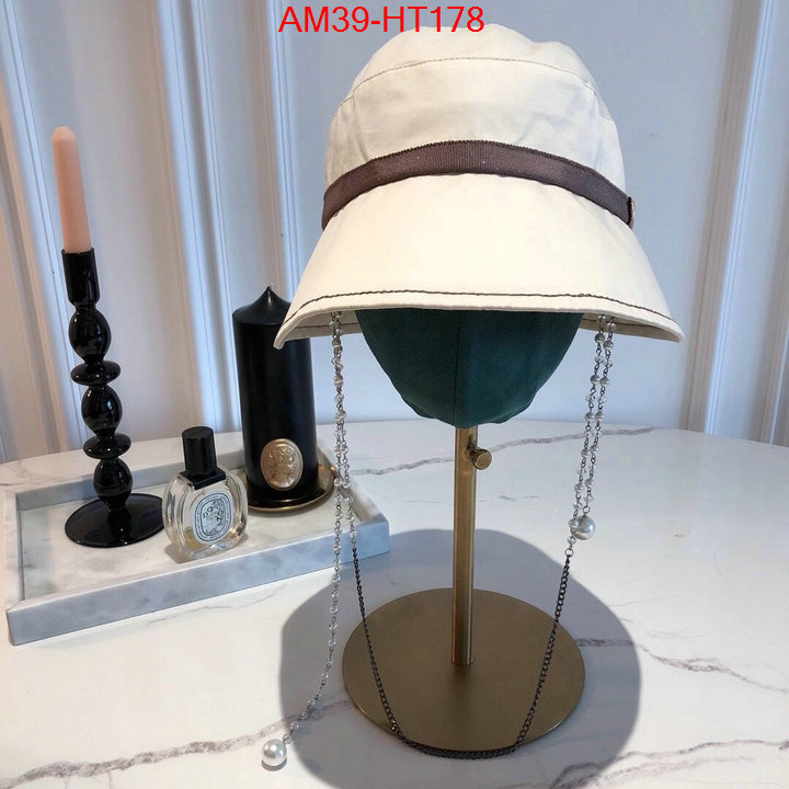 Cap (Hat)-Gucci,cheap high quality replica , ID:HT178,$: 39USD