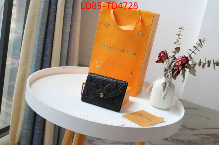 LV Bags(TOP)-Wallet,ID: TD4728,$: 85USD