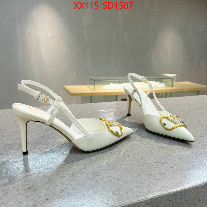 Women Shoes-Valentino,luxury fake , ID: SD1507,$: 115USD