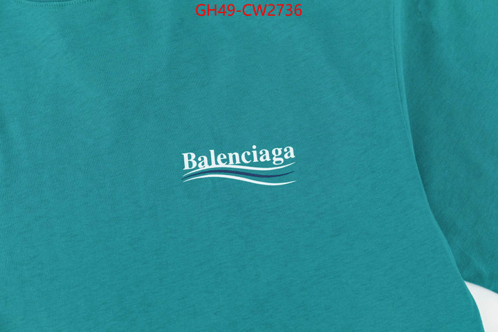 Clothing-Balenciaga,luxury fake , ID: CW2736,$: 49USD