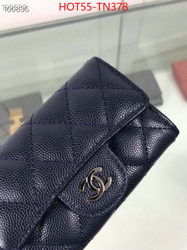 Chanel Bags(TOP)-Wallet-,ID: TN378,$: 55USD