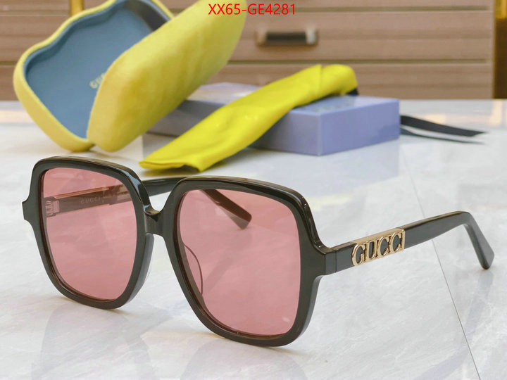 Glasses-Gucci,find replica , ID: GE4281,$: 65USD