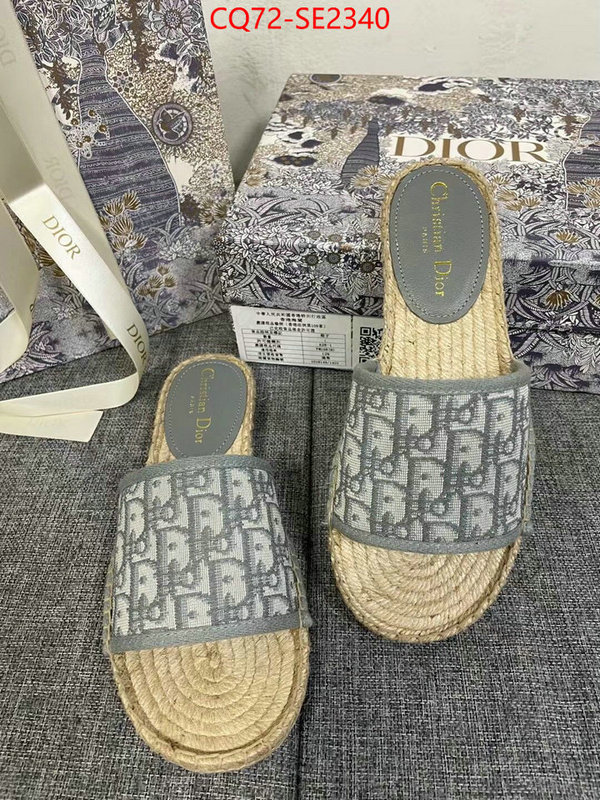 Women Shoes-Dior,1:1 replica , ID: SE2340,$: 72USD