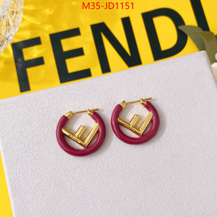 Jewelry-Fendi,the most popular , ID: JD1151,$: 35USD