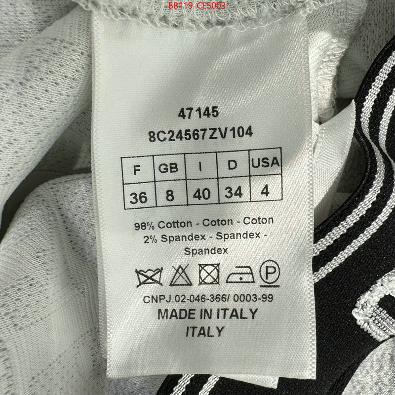 Clothing-Dior,high quality 1:1 replica , ID: CE5003,$: 119USD