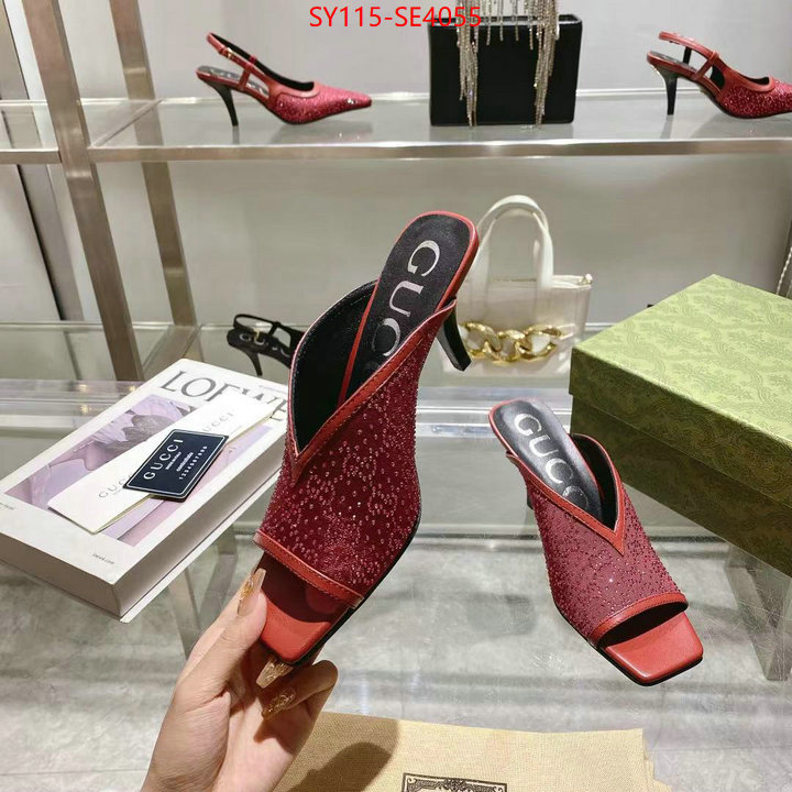 Women Shoes-Gucci,wholesale sale , ID: SE4055,$: 115USD