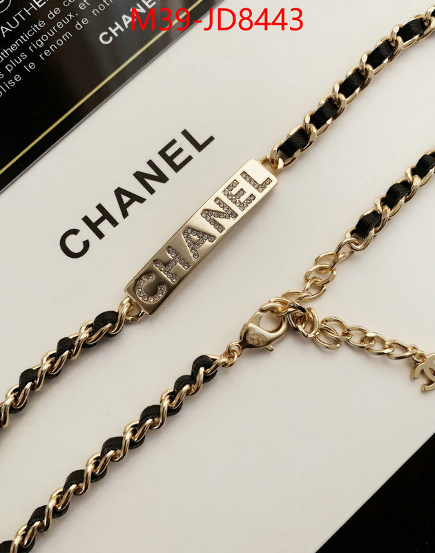 Jewelry-Chanel,brand designer replica , ID: JD8443,$: 39USD