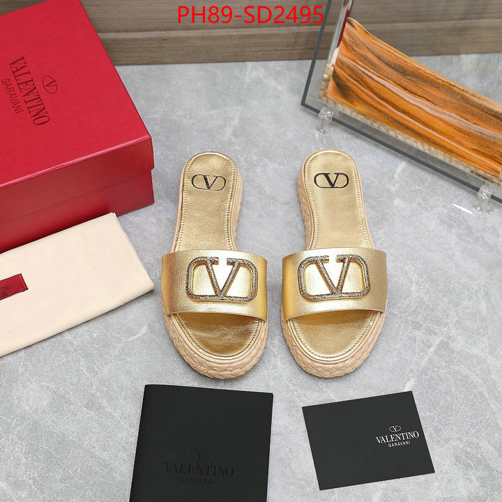 Women Shoes-Valentino,high quality designer replica , ID: SD2495,$: 89USD