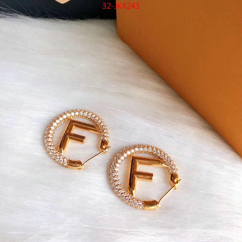 Jewelry-Fendi,how to buy replcia ,ID: JK4243,$: 32USD