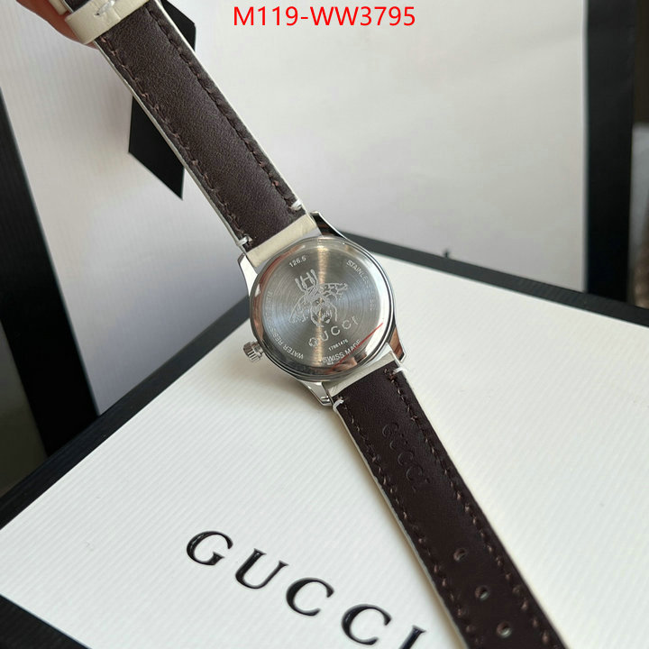 Watch(4A)-Gucci,best quality replica ,ID: WW3795,$: 119USD