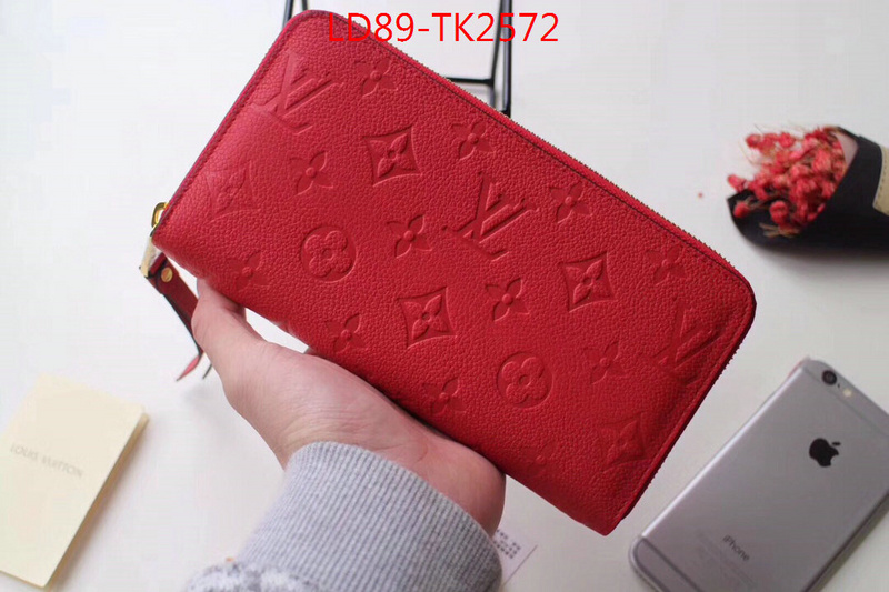 LV Bags(TOP)-Wallet,ID: TK2572,$:89USD