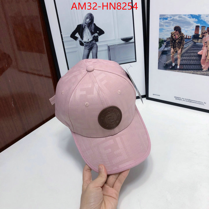 Cap (Hat)-Fendi,website to buy replica , ID: HN8254,$: 32USD