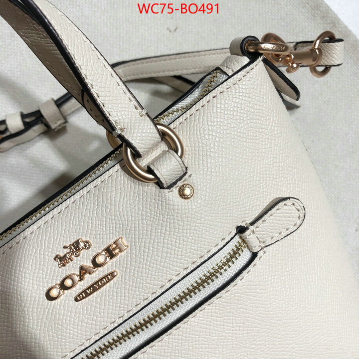 Coach Bags(4A)-Tote-,where to buy fakes ,ID: BO491,$: 75USD