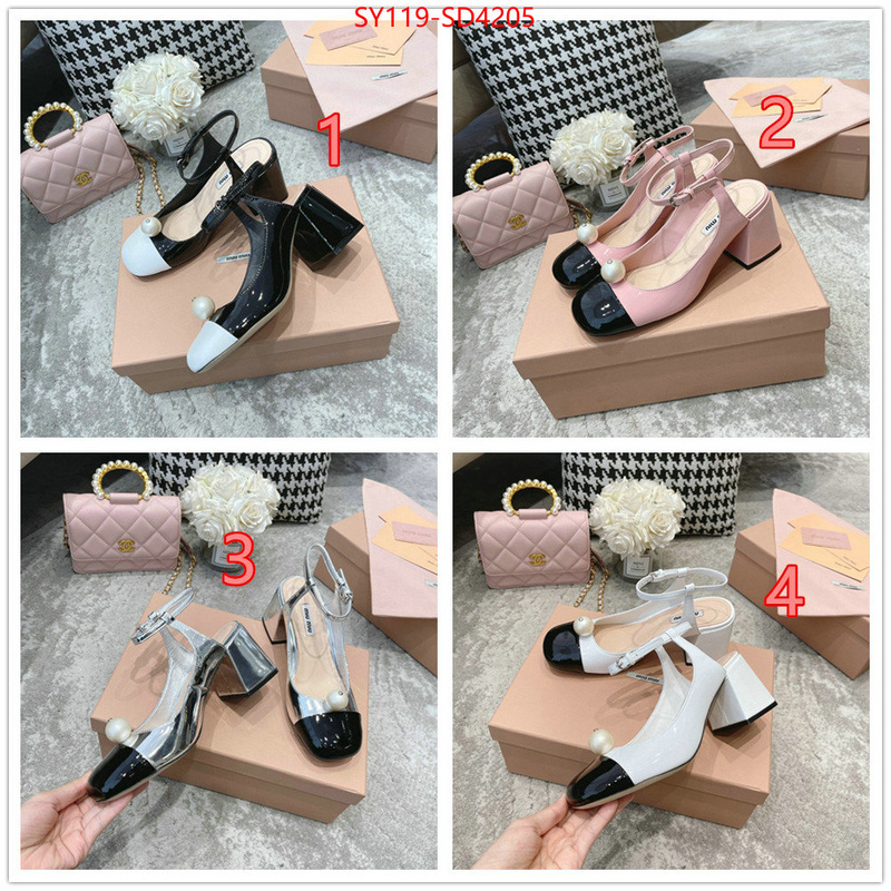 Women Shoes-Miu Miu,replica sale online , ID: SD4205,$: 119USD