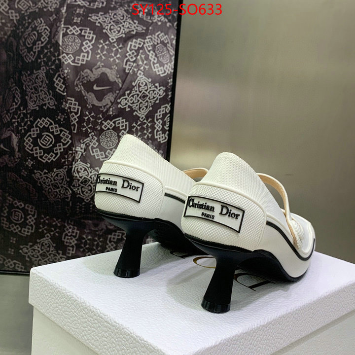 Women Shoes-Dior,sell high quality , ID: SO633,$: 125USD