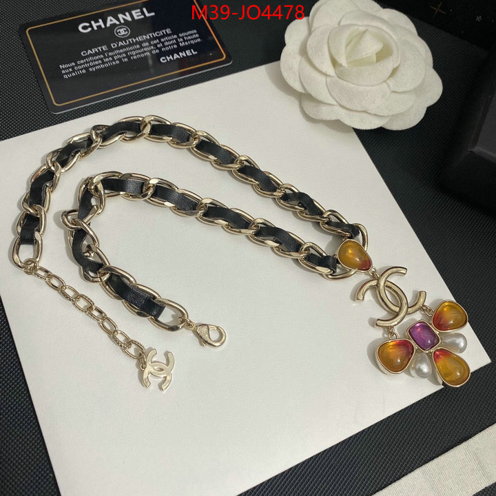 Jewelry-Chanel,wholesale replica shop , ID: JO4478,$: 39USD