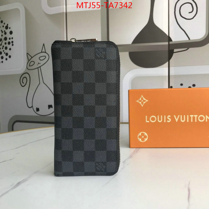 LV Bags(4A)-Wallet,ID: TA7342,$: 55USD