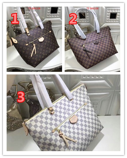 LV Bags(4A)-Handbag Collection-,ID: BK4208,$:79USD