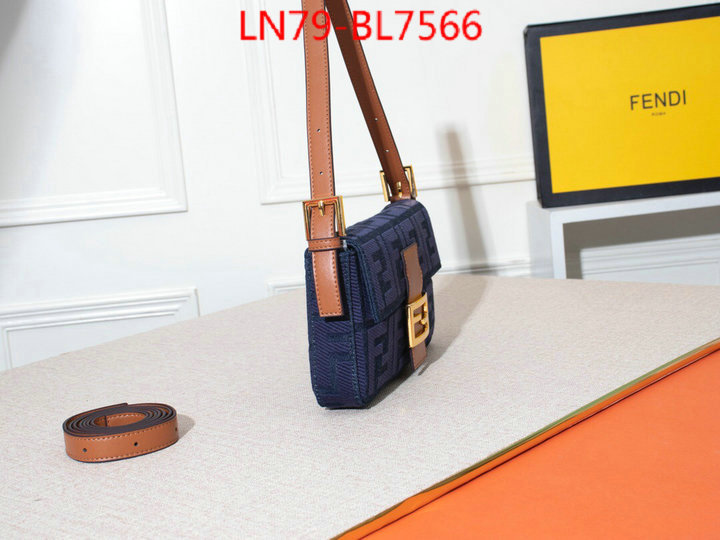 Fendi Bags(4A)-Baguette-,the best ,ID: BL7566,$: 79USD