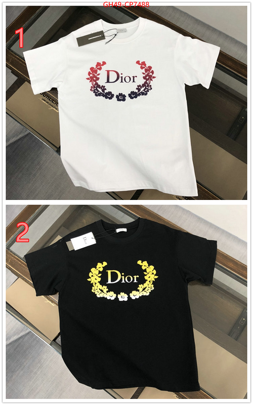 Clothing-Dior,buy luxury 2023 ,ID: CP7488,$: 49USD