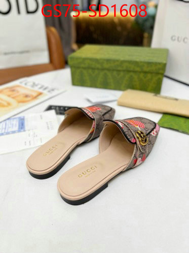 Women Shoes-Gucci,top sale , ID: SD1608,$: 75USD