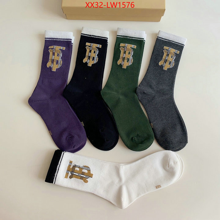 Sock-Burberry,best aaaaa , ID: LW1576,$: 32USD