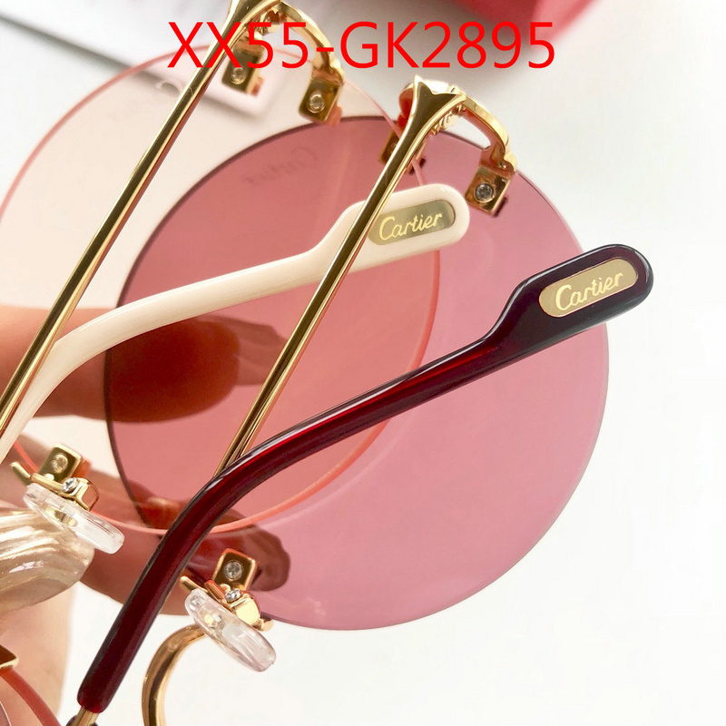 Glasses-Cartier,highest quality replica , ID: GK2895,$:55USD