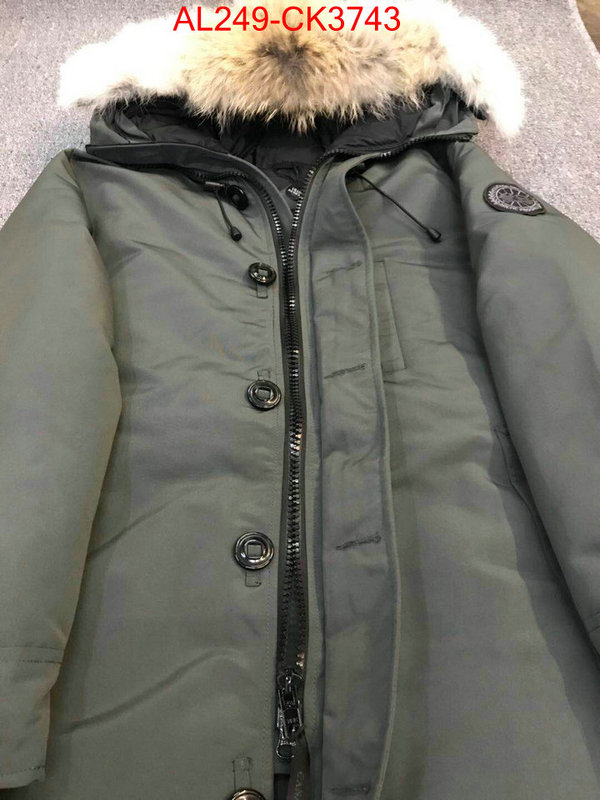 Down jacket Men-Canada Goose,perfect quality , ID: CK3743,$:249USD