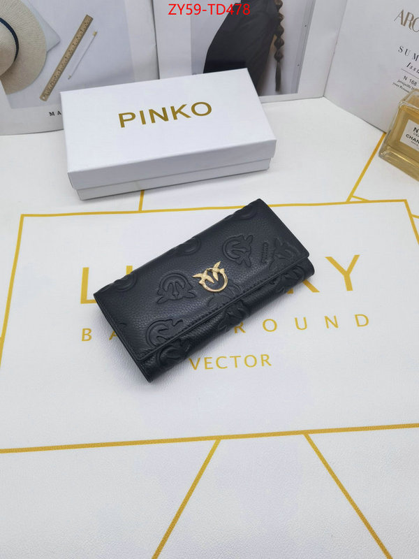 PINKO Bags(4A)-Wallet,sell online luxury designer ,ID: TD478,$: 59USD