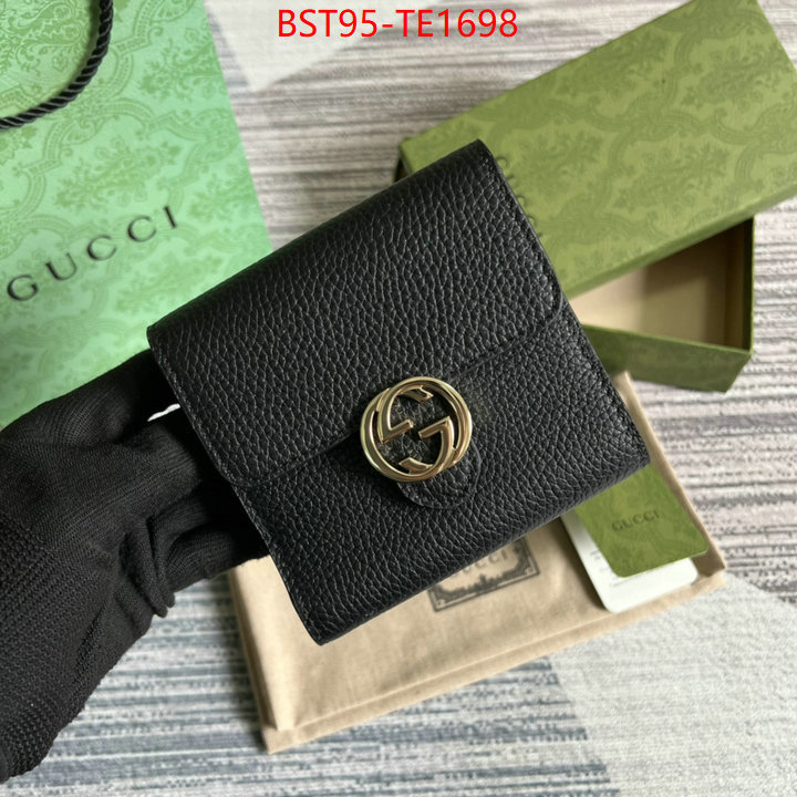 Gucci Bags(TOP)-Wallet-,new designer replica ,ID: TE1698,$: 95USD