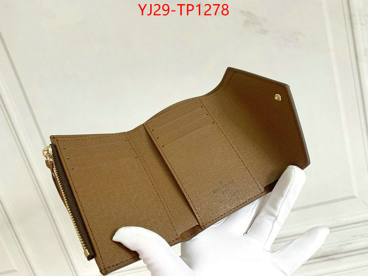 LV Bags(4A)-Wallet,ID: TP1278,$: 29USD