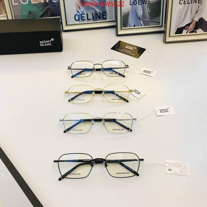 Glasses-Montblanc,aaaaa+ quality replica , ID: GW5222,$: 69USD