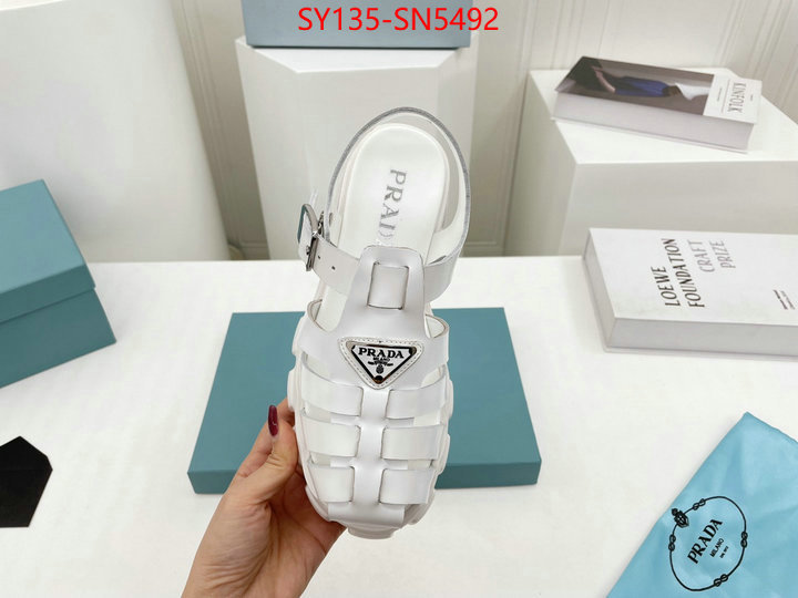 Women Shoes-Prada,best quality fake , ID: SN5492,$: 135USD