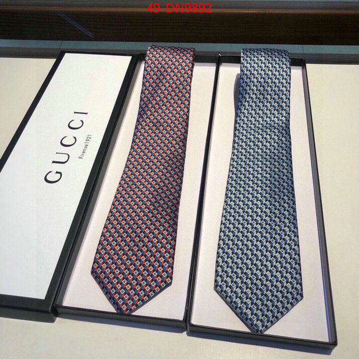 Ties-Gucci,the best quality replica , ID: DN9892,$: 49USD