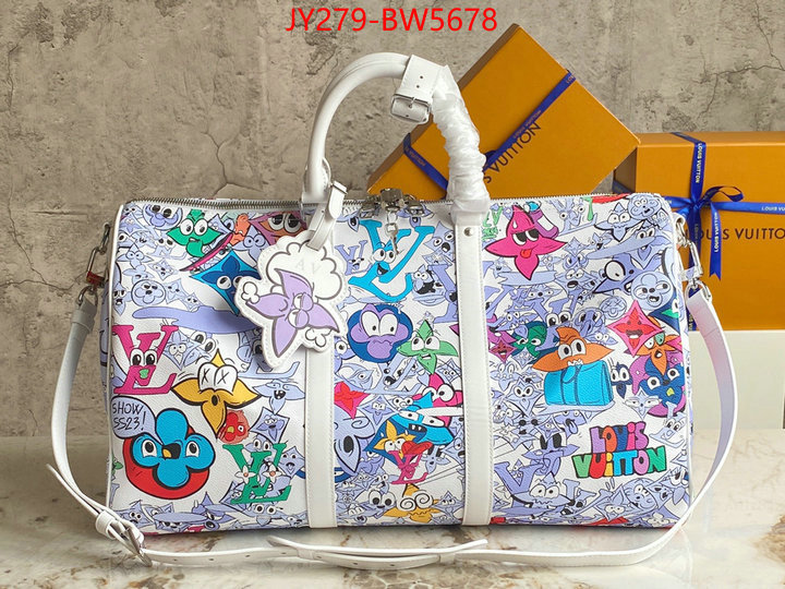 LV Bags(TOP)-Keepall BandouliRe 45-50-,ID: BW5678,$: 279USD