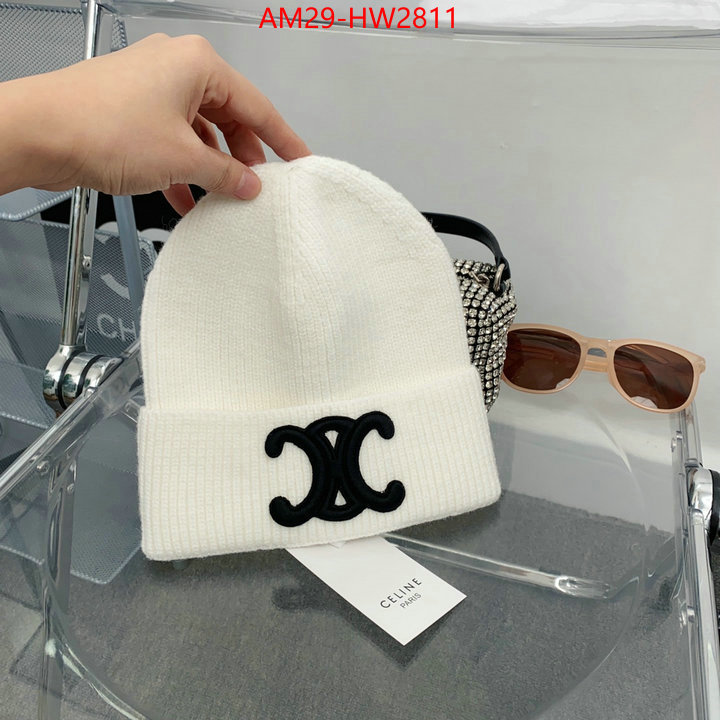 Cap (Hat)-Celine,wholesale 2023 replica , ID: HW2811,$: 29USD