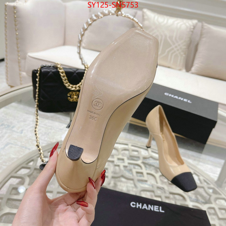 Women Shoes-Chanel,knockoff highest quality , ID: SN5753,$: 125USD