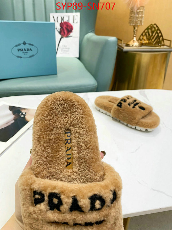 Women Shoes-Prada,top quality fake , ID: SN707,$: 89USD