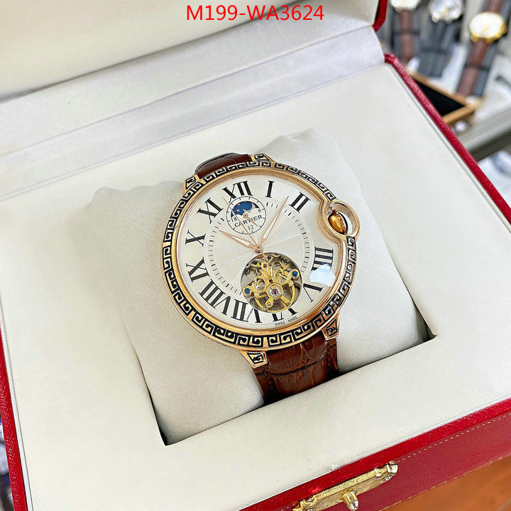 Watch(4A)-Cartier,where should i buy replica , ID: WA3624,$: 199USD