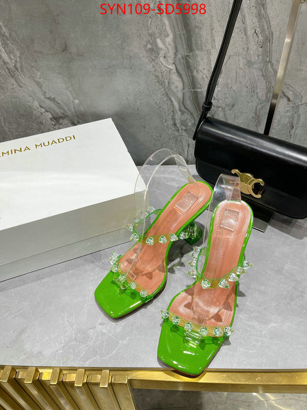 Women Shoes-Amina Muaddi,replica wholesale , ID: SD5998,$: 109USD