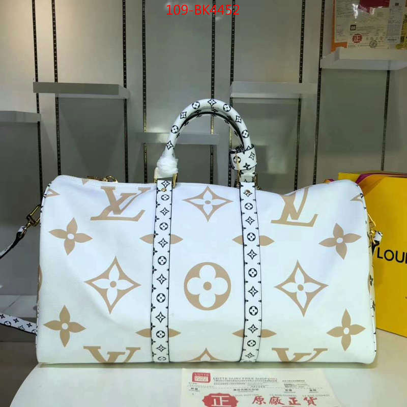 LV Bags(4A)-Keepall BandouliRe 45-50-,copy aaaaa ,ID: BK4452,$:109USD