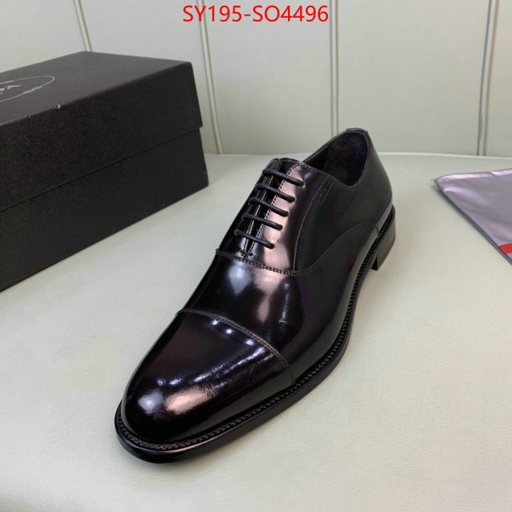 Men Shoes-Prada,we provide top cheap aaaaa , ID: SO4496,$: 195USD