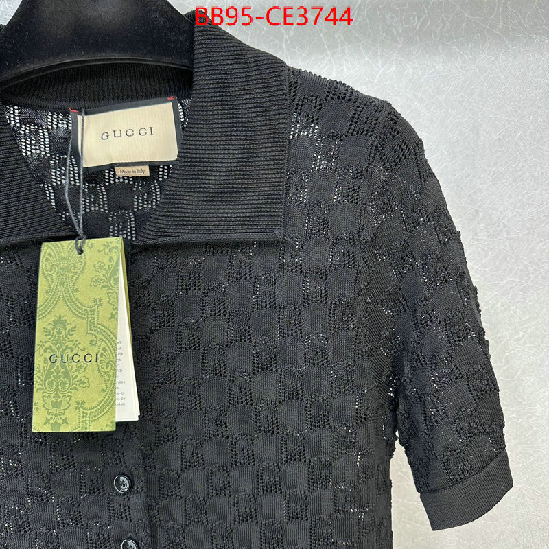 Clothing-Gucci,where can you buy replica , ID: CE3744,$:95USD