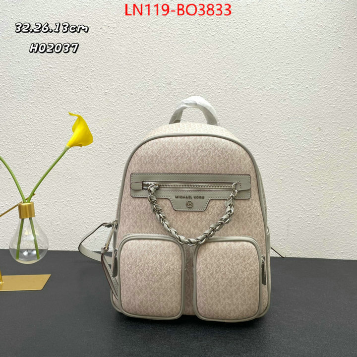 Michael Kors Bags(4A)-Backpack-,fashion replica ,ID: BO3833,$: 119USD