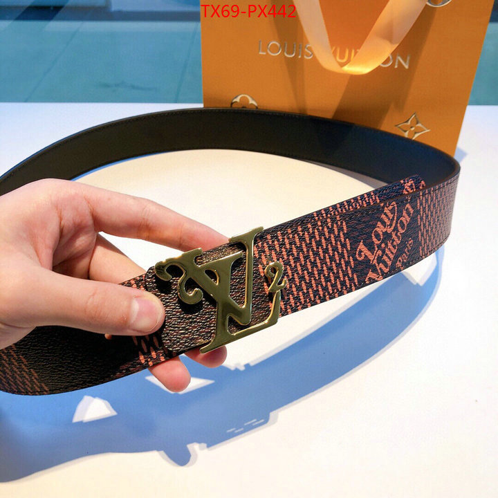 Belts-LV,2023 aaaaa replica customize , ID: PX442,$: 69USD