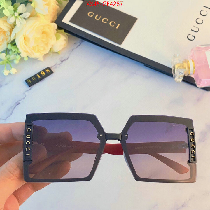 Glasses-Gucci,high quality 1:1 replica , ID: GE4287,$: 45USD