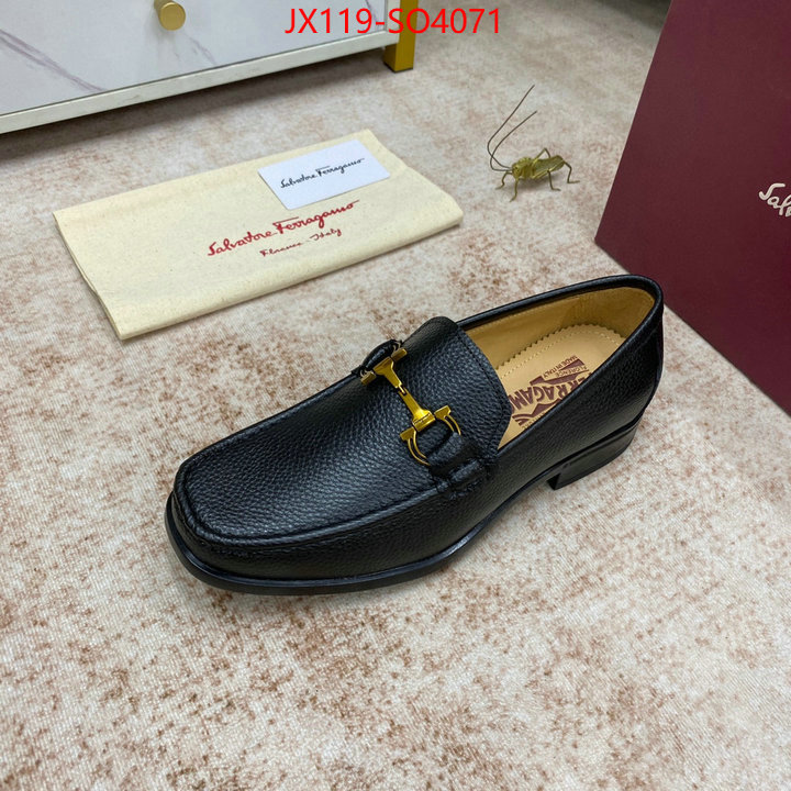 Men shoes-Ferragamo,luxury fake , ID: SO4071,$: 119USD